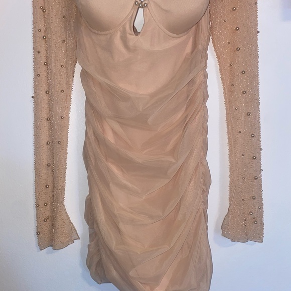 Glamorous long sleeve mini dress oh Polly - Picture 1 of 5